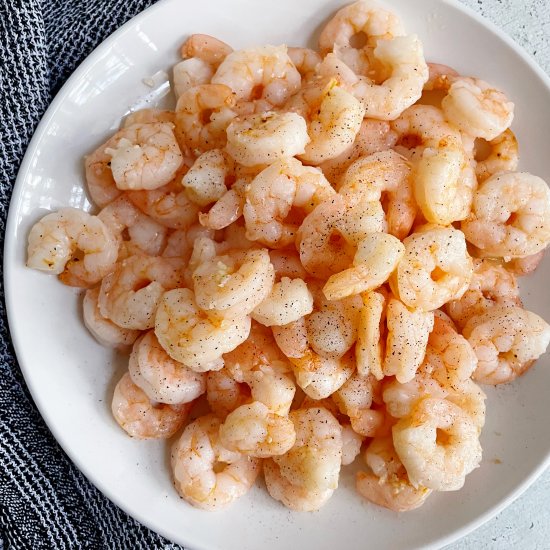 Air Fryer Garlic Butter Shrimp