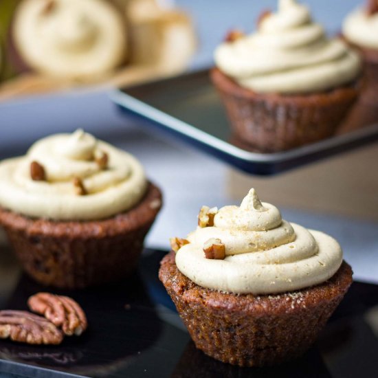 Sticky Toffee Cupcakes (Vegan)