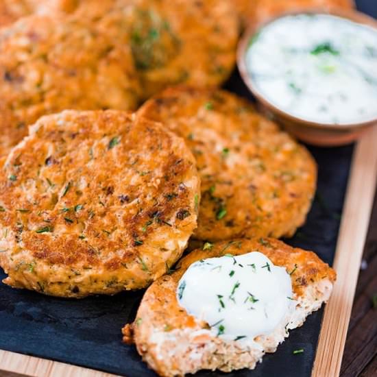 Low Carb Keto Salmon Patties Recipe