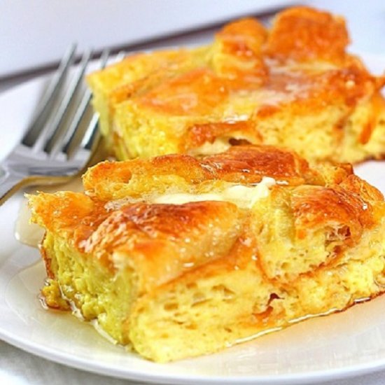 croissant French toast bake