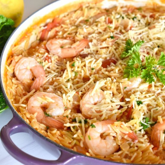 Shrimp Orzo