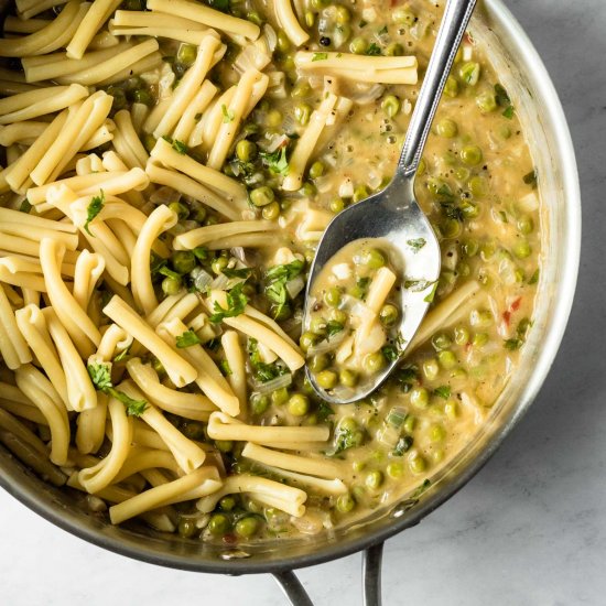 Vegan White Wine Pasta