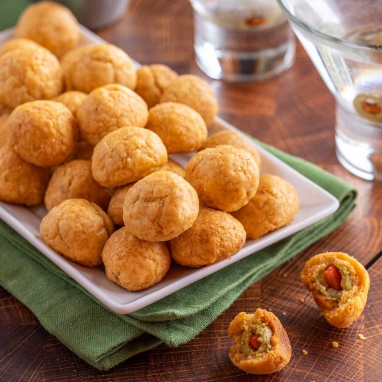 Make Ahead Olive Cheese Balls