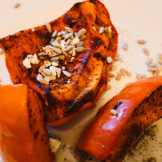 Roasted Squash With Cinnamon