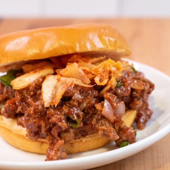 Kimchi Sloppy Joes