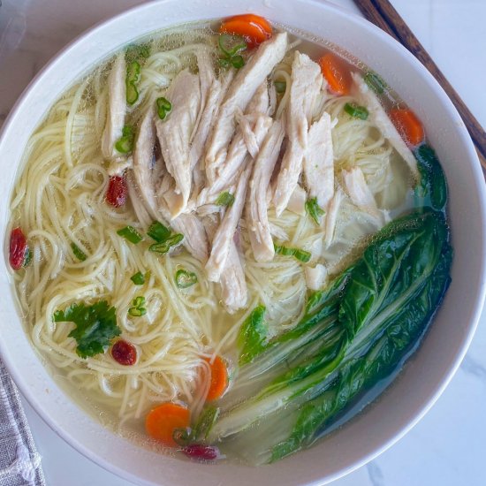 Chinese Chicken Noodle Soup