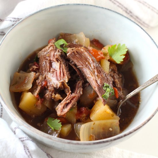 Vaca Atolada ~ Brazilian Beef Stew