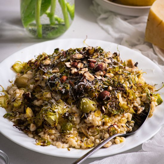 Lemony Pearl Couscous