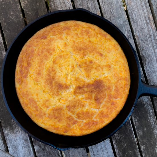 Sweet Potato Grits Spoonbread