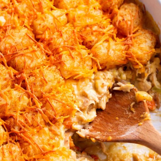 Chicken Tater Tot Casserole