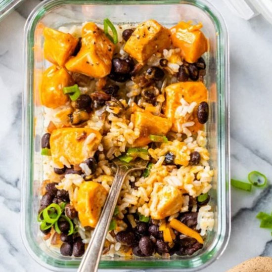 Buffalo Chicken Rice Bowls