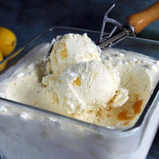 Lemon Meringue Ice Cream