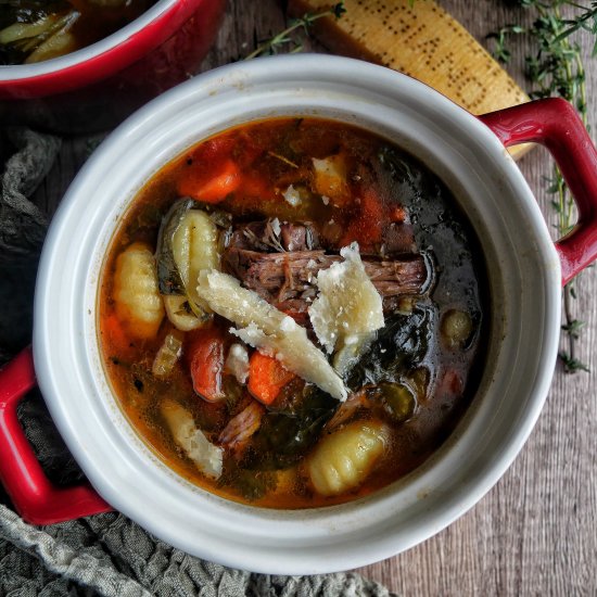 Beef & Gnocchi Soup