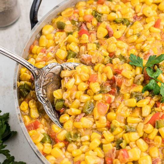 Cajun Corn Maque Choux