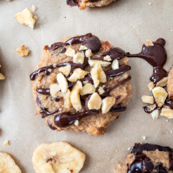 Banana Almond Flour Cookies