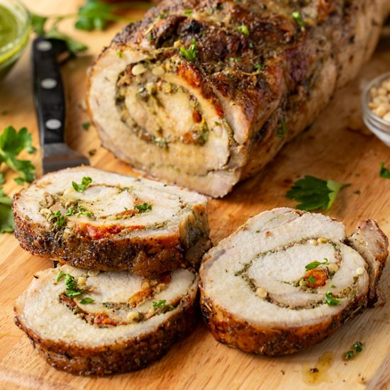 Stuffed Pork Loin