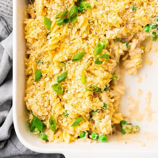 Instant Pot Tuna Noodle Casserole