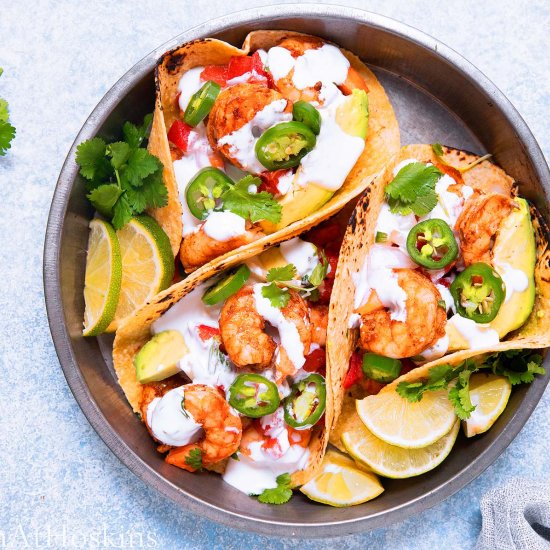 Air Fryer Shrimp Tacos