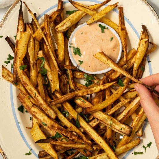 Air Fryer Parsnips