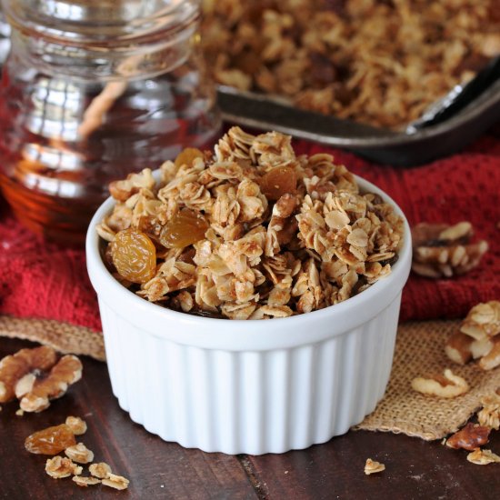 Honey-Vanilla Granola