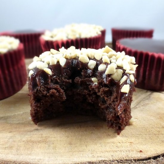 Kladdkaka Cupcakes