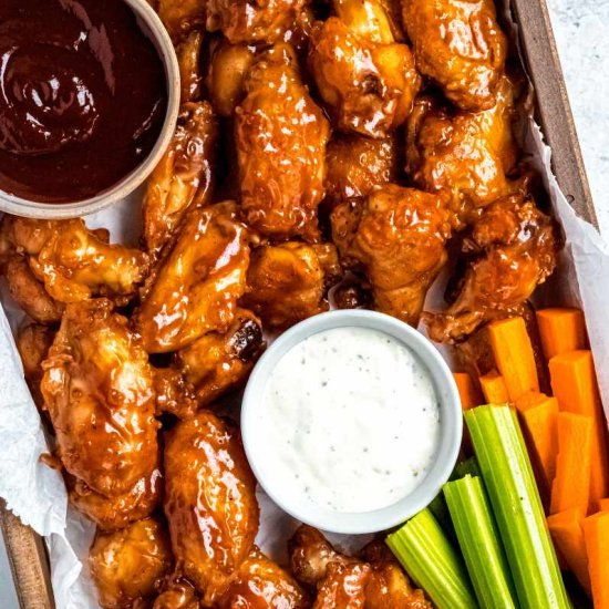 Oven-Baked Chicken Wings