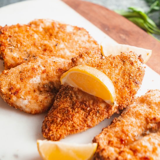 Air Fryer Chicken Cutlets