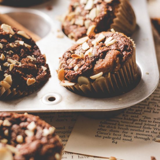 Nutella Pumpkin Muffins