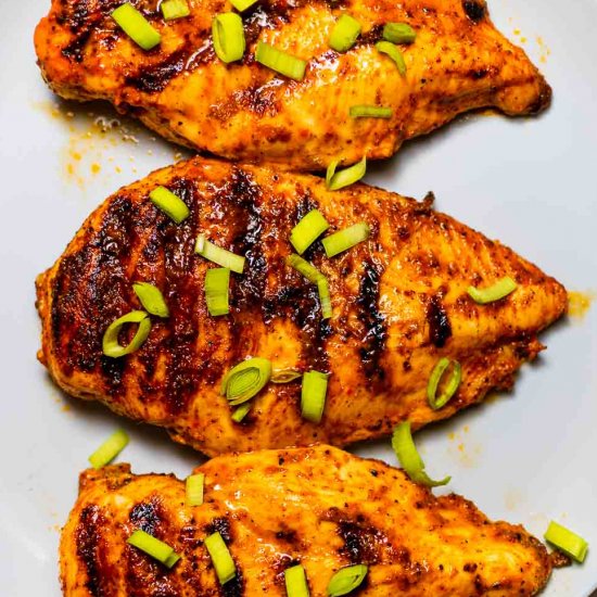 Grilled Buffalo Chicken