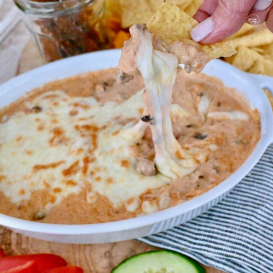 3 Ingredient Chili Cheese Dip