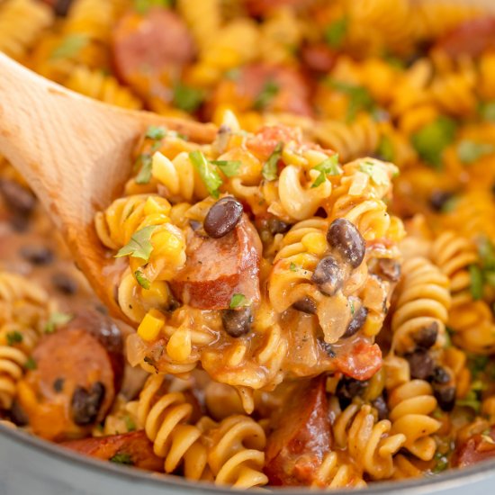 One Pot Mexican Pasta