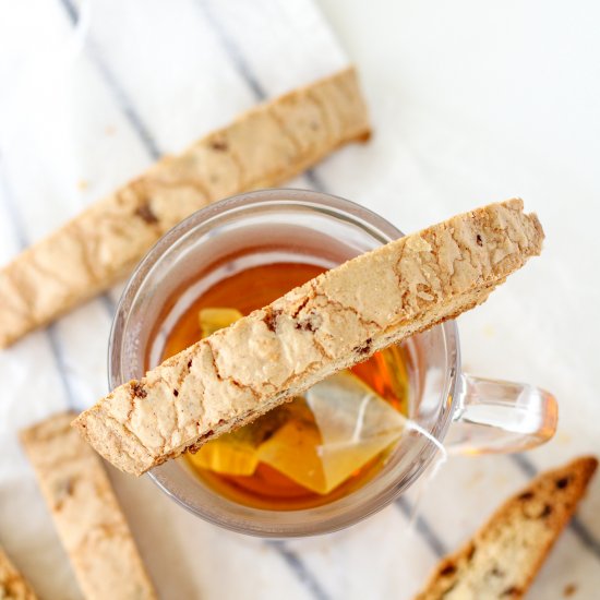 Sweet Cinnamon Chai Biscotti