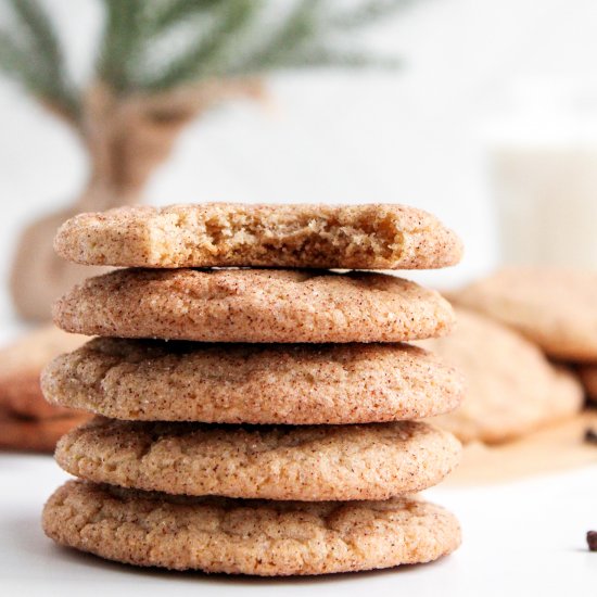 Maple Snickerdoodles