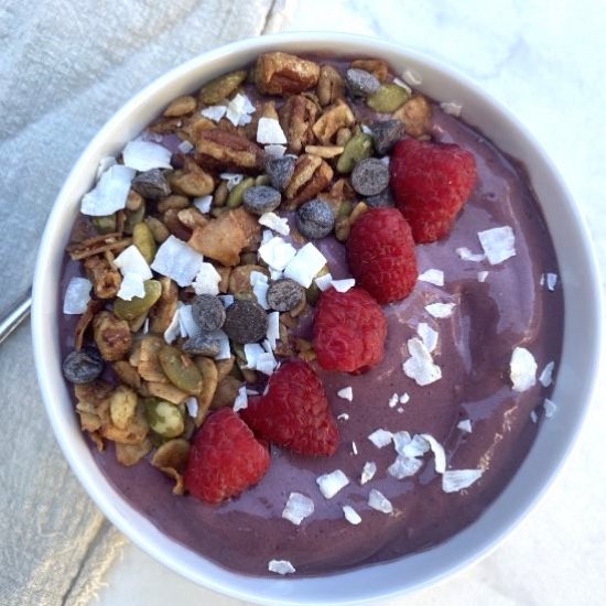 Keto, Protein Acai Bowl