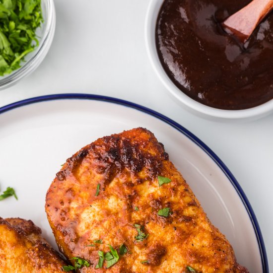 Air Fryer Thick Boneless Pork Chops