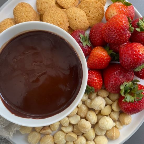 Sugar-Free Chocolate Fondue