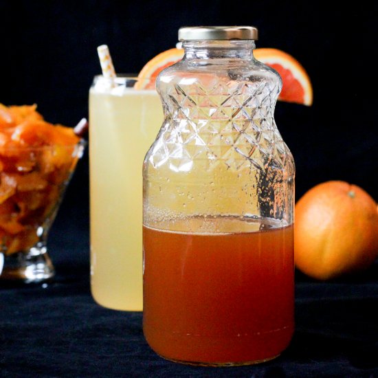 Homemade Orange Syrup