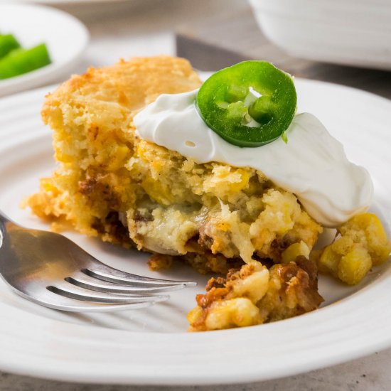 Mexican Cornbread Casserole