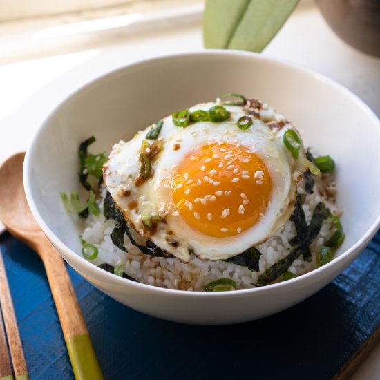 Korean Egg Rice (Gyeran Bap)