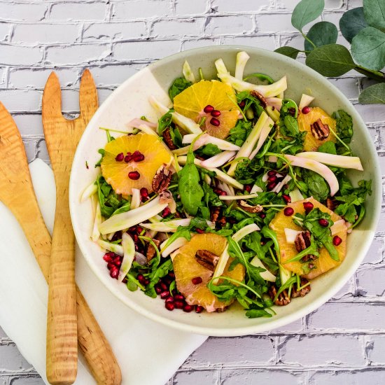 FENNEL, ORANGE & PECAN SALAD