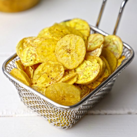 Air Fryer Banana Chips