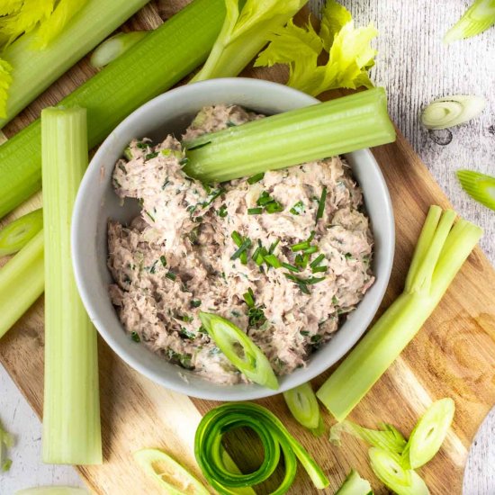 Healthy tuna pate