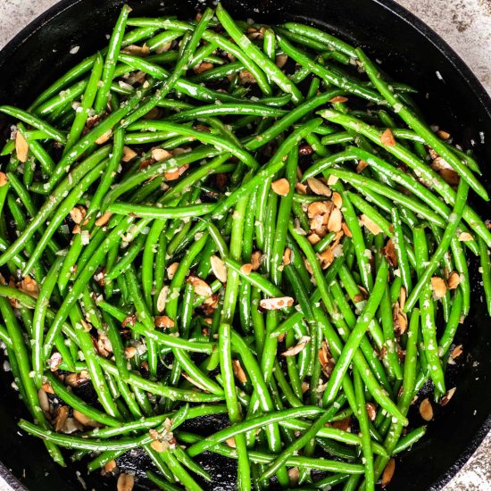 Green Beans Almondine