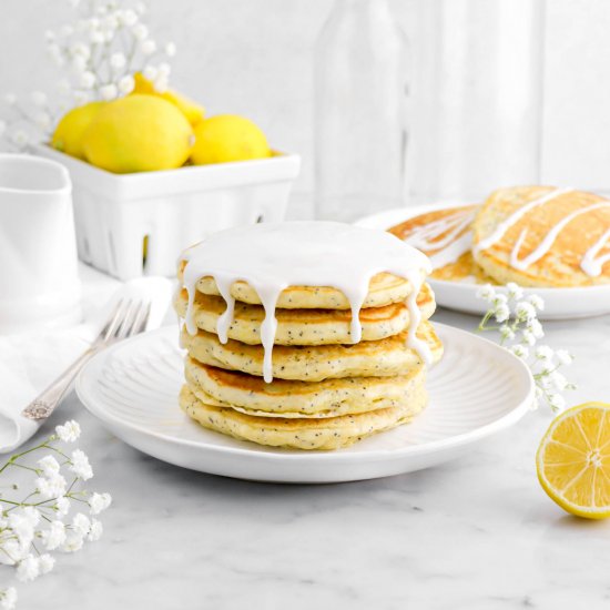 Lemon Poppy Seed Pancakes