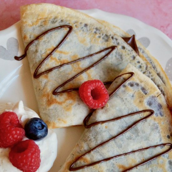 homemade crêpes