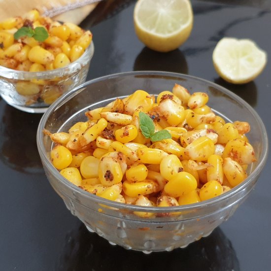 Masala Sweet Corn Recipe