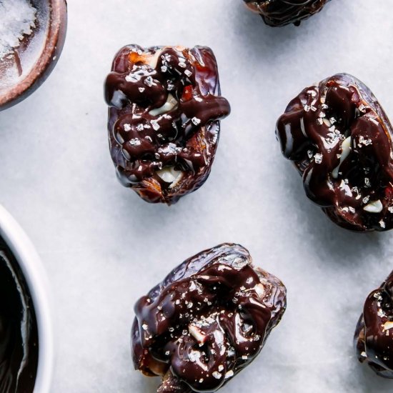 Chocolate Peanut Butter Dates