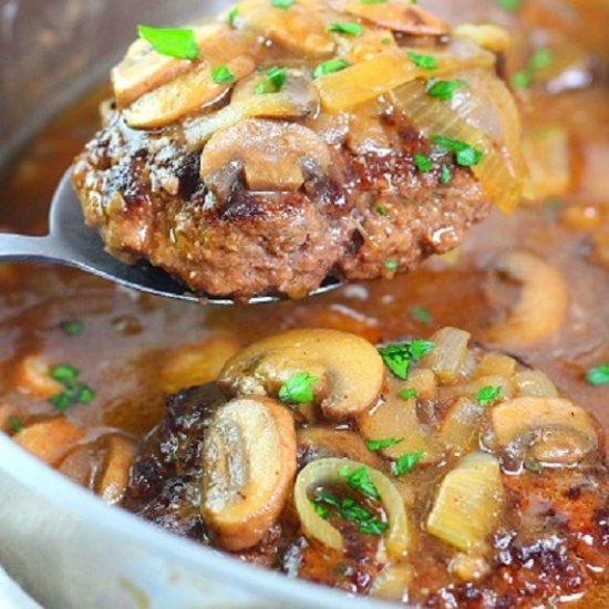 easy Salisbury steak