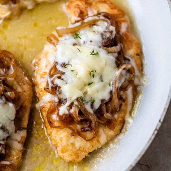 Skillet French Onion Chicken