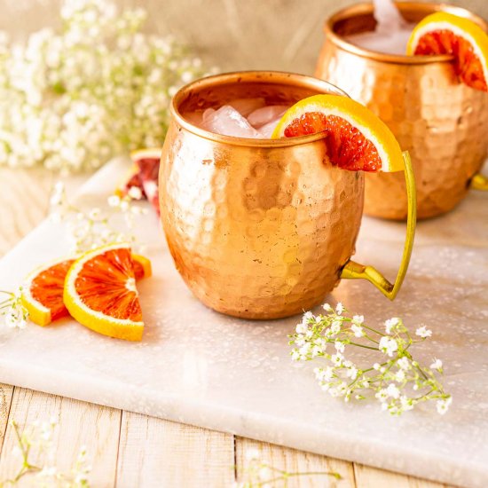 Blood Orange Moscow Mule